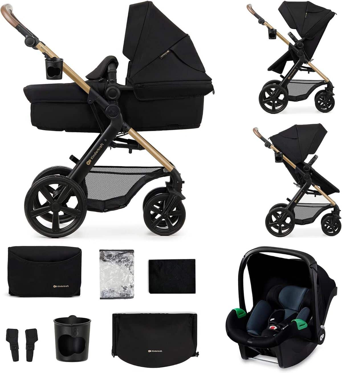 Avis Kinderkraft MOOV2 : la poussette 3 en 1 qui simplifie vos voyages