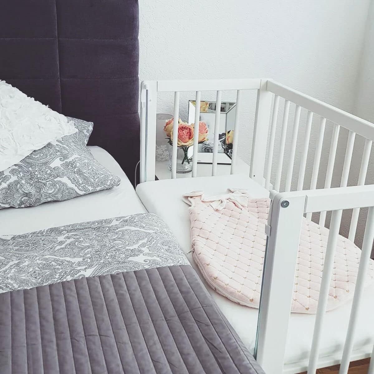 Lit d'appoint Fillikid 2 en 1 : le confort en blanc