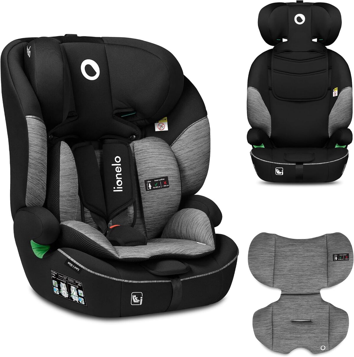 Siège Auto LIONELO Levi One : sécurité et Confort de 9 à 36 kg