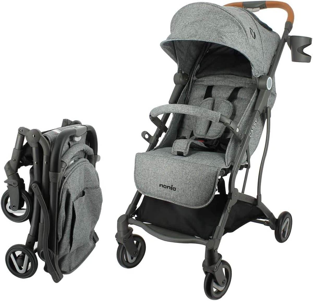 Test de la poussette Nania CASSY : compacte et pratique