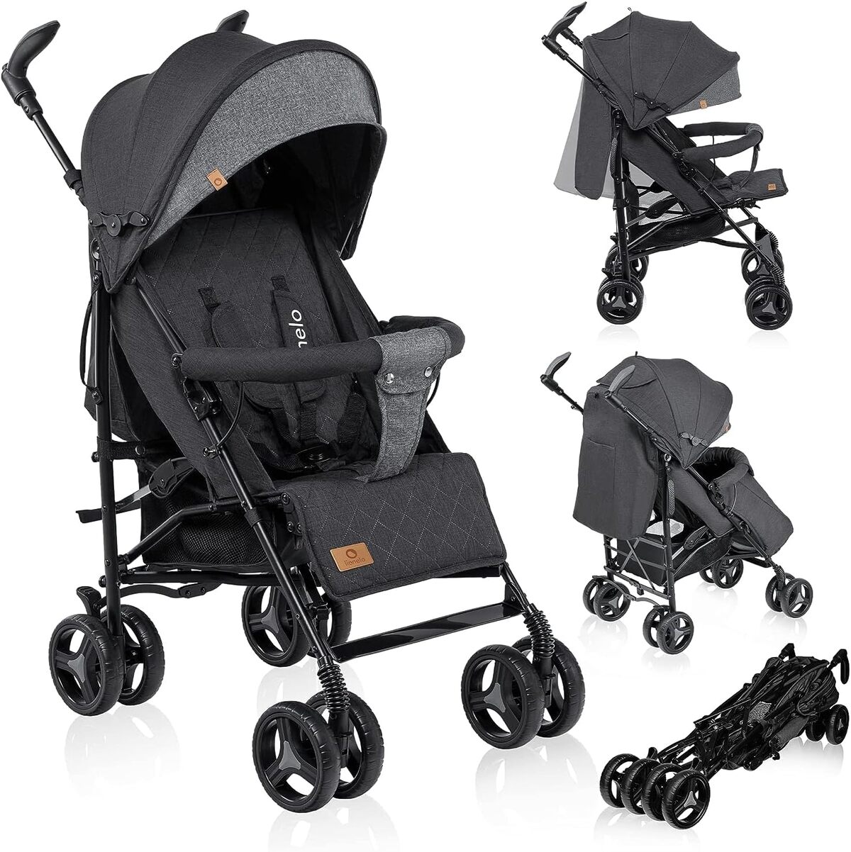 Test LIONELO Irma : poussette canne légère et tout-terrain