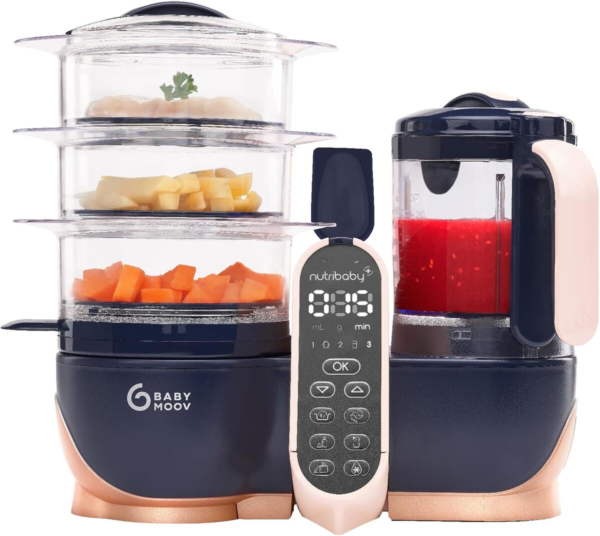 Test Nutribaby+ XL Babymoov : efficacité en Cuisine Multicolore