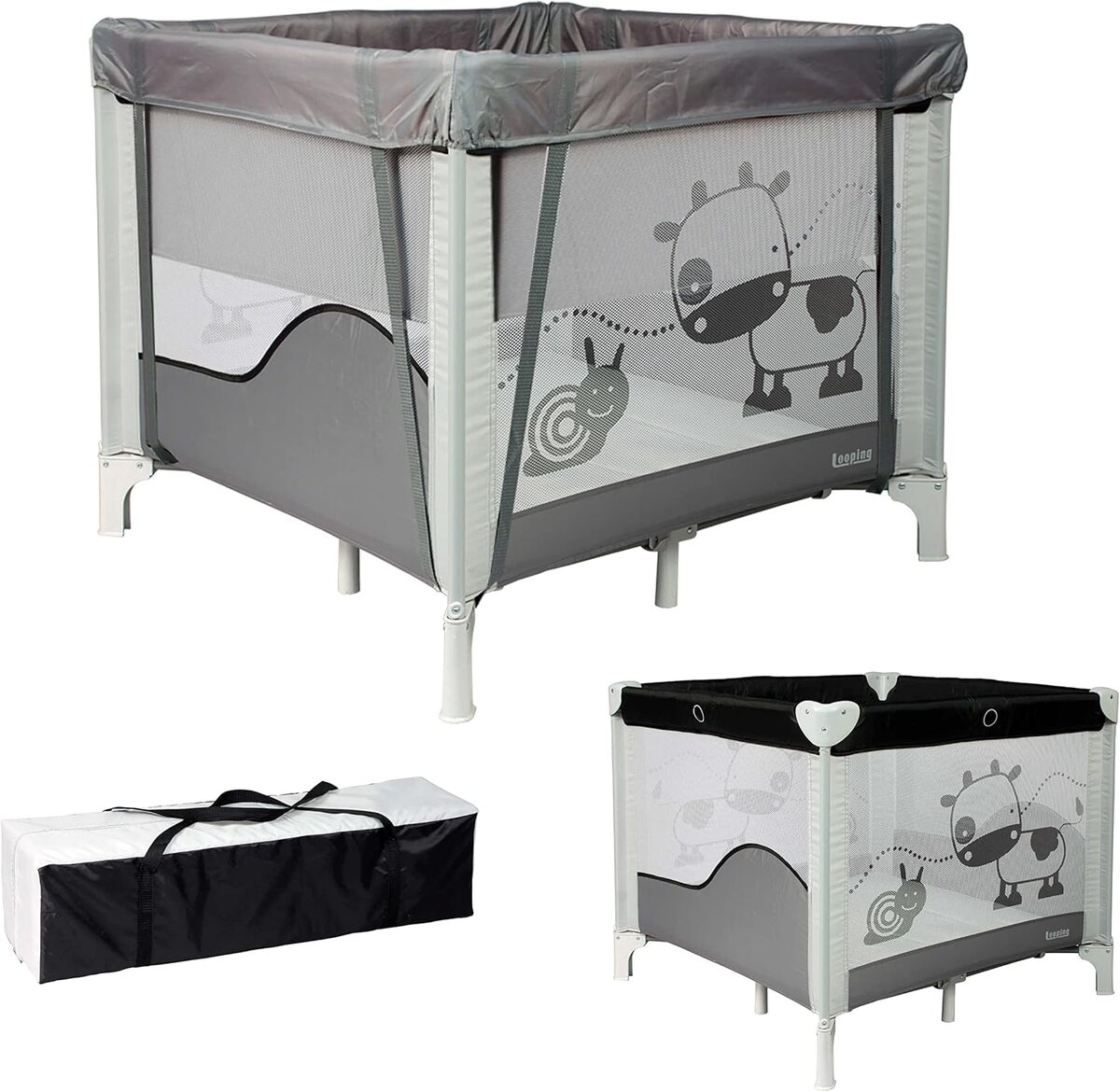 Test Parc Bébé Looping : pliable et Réglable, idéal jusqu'à 15kg