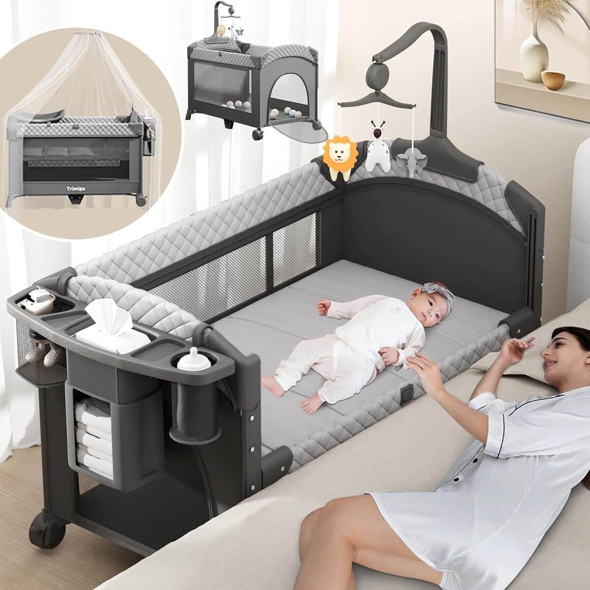 Test Trimigo : lit bébé tout-en-un, pratique et sûr