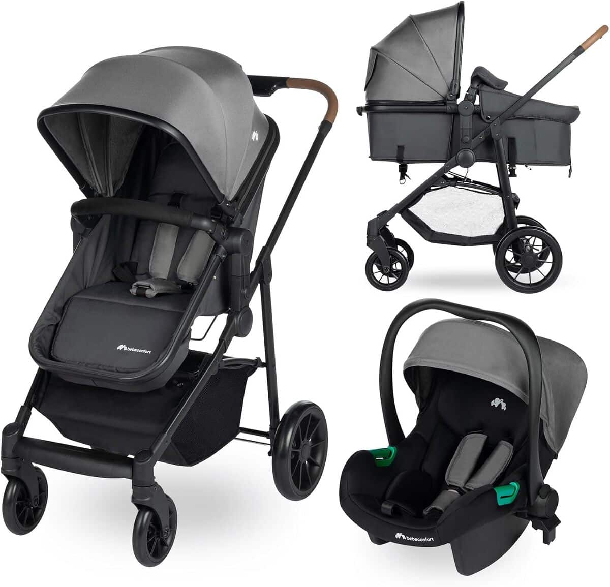 Test de la poussette Bebeconfort Haze Trio : confort et praticité au quotidien