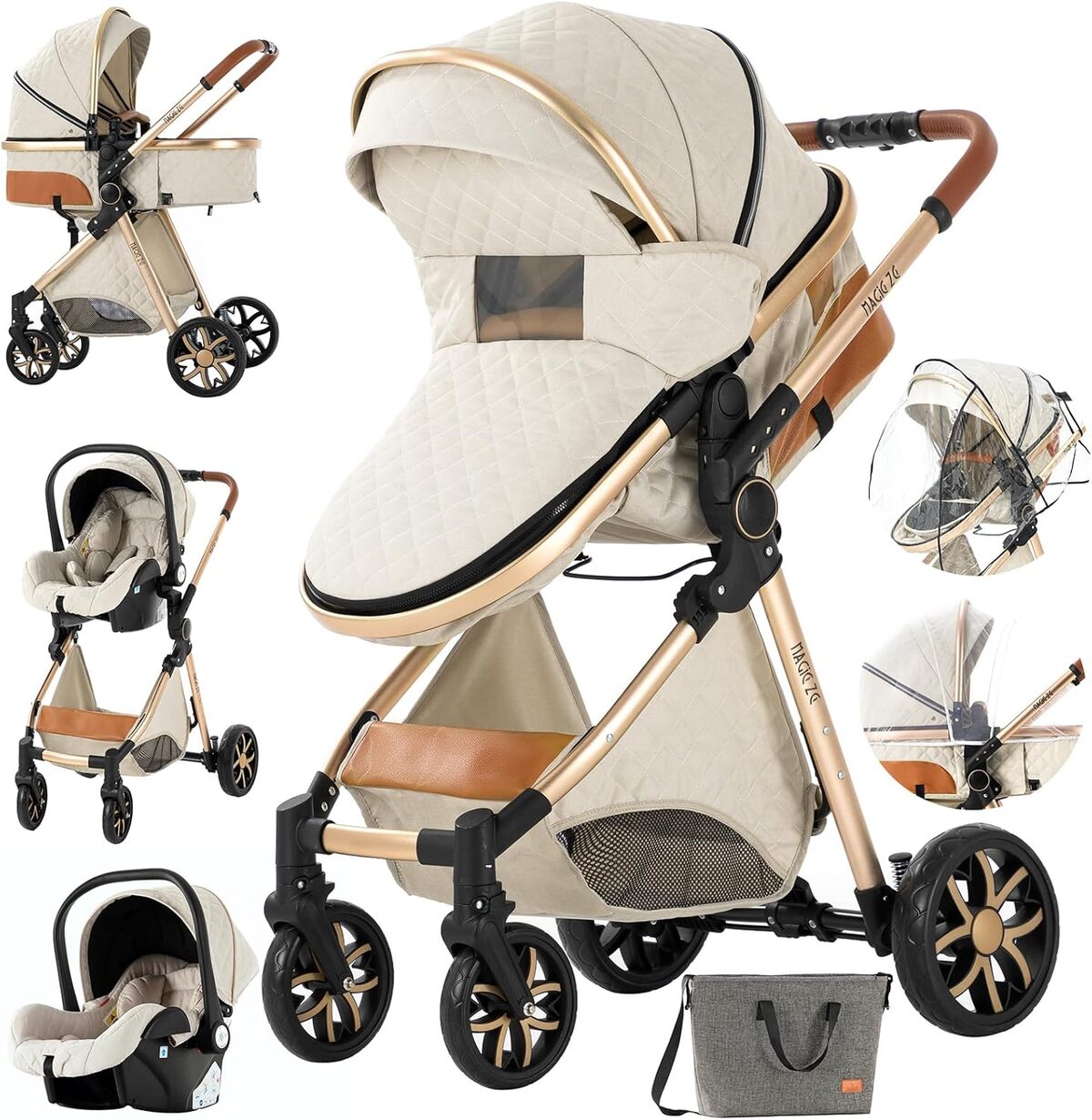 Test : poussette MoLi 3 en 1, un atout pour bébé