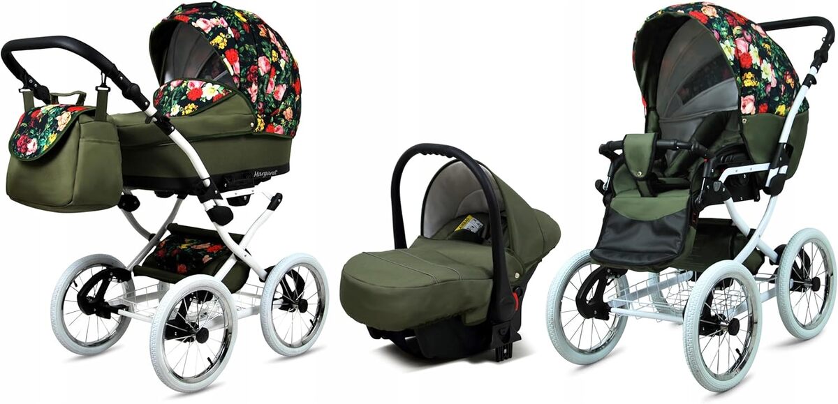 Avis BabyLux : poussette combinée 3 en 1 Margaret White