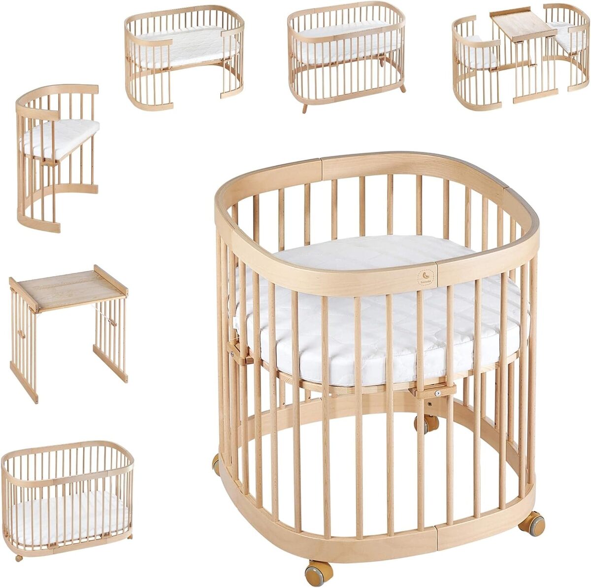 Avis sur le lit bébé tweeto® 7-en-1 : polyvalence et confort