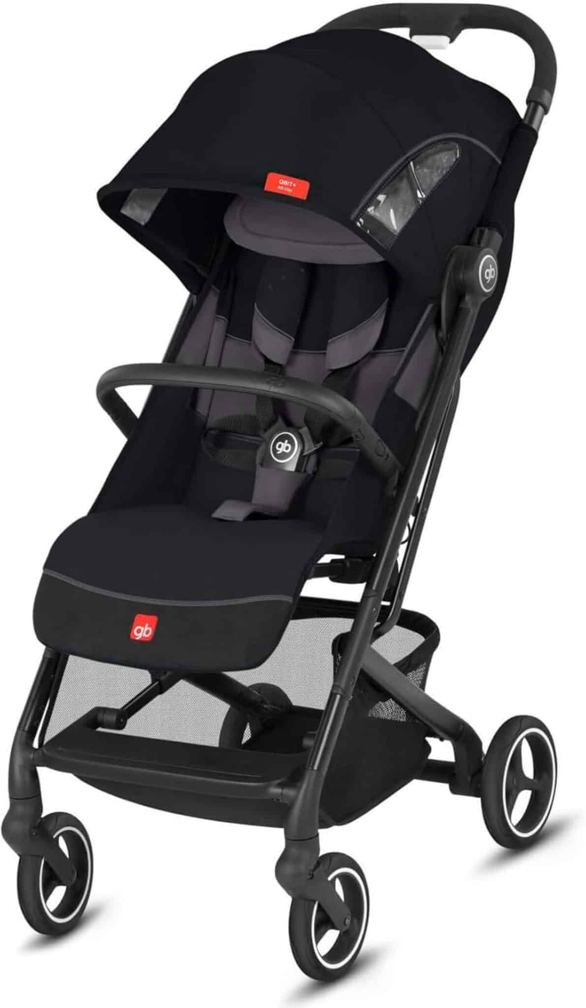 Test de la poussette citadine Qbit + Velvet Black par Good Baby Gold