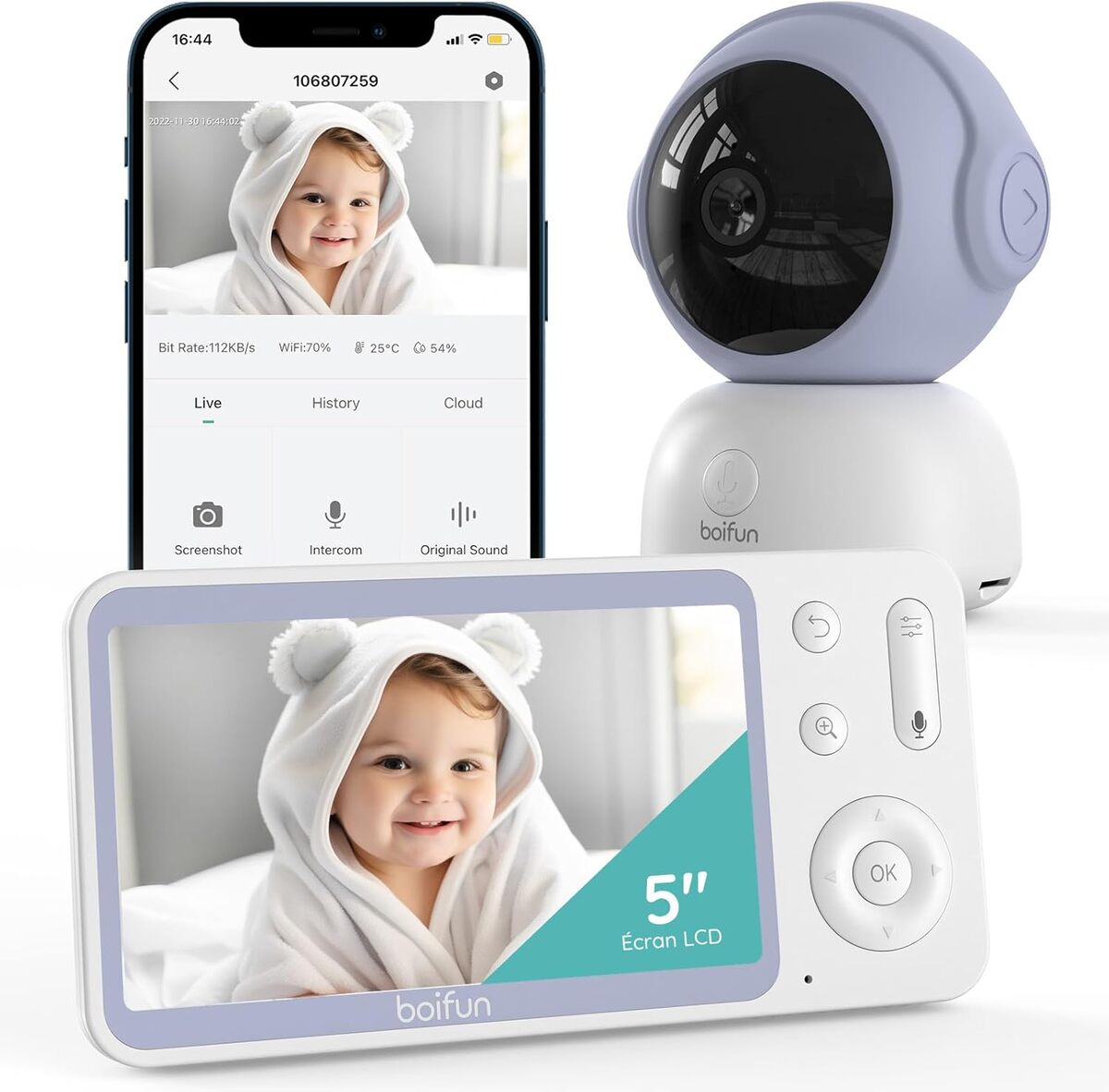 Test du babyphone BOIFUN 2K : performances et fonctionnalités innovantes
