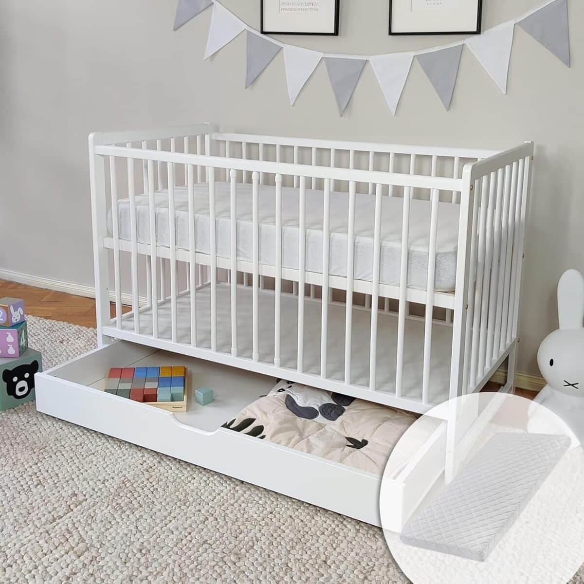 Test lit bébé Lit Enfant : stabilité et praticité made in Europe