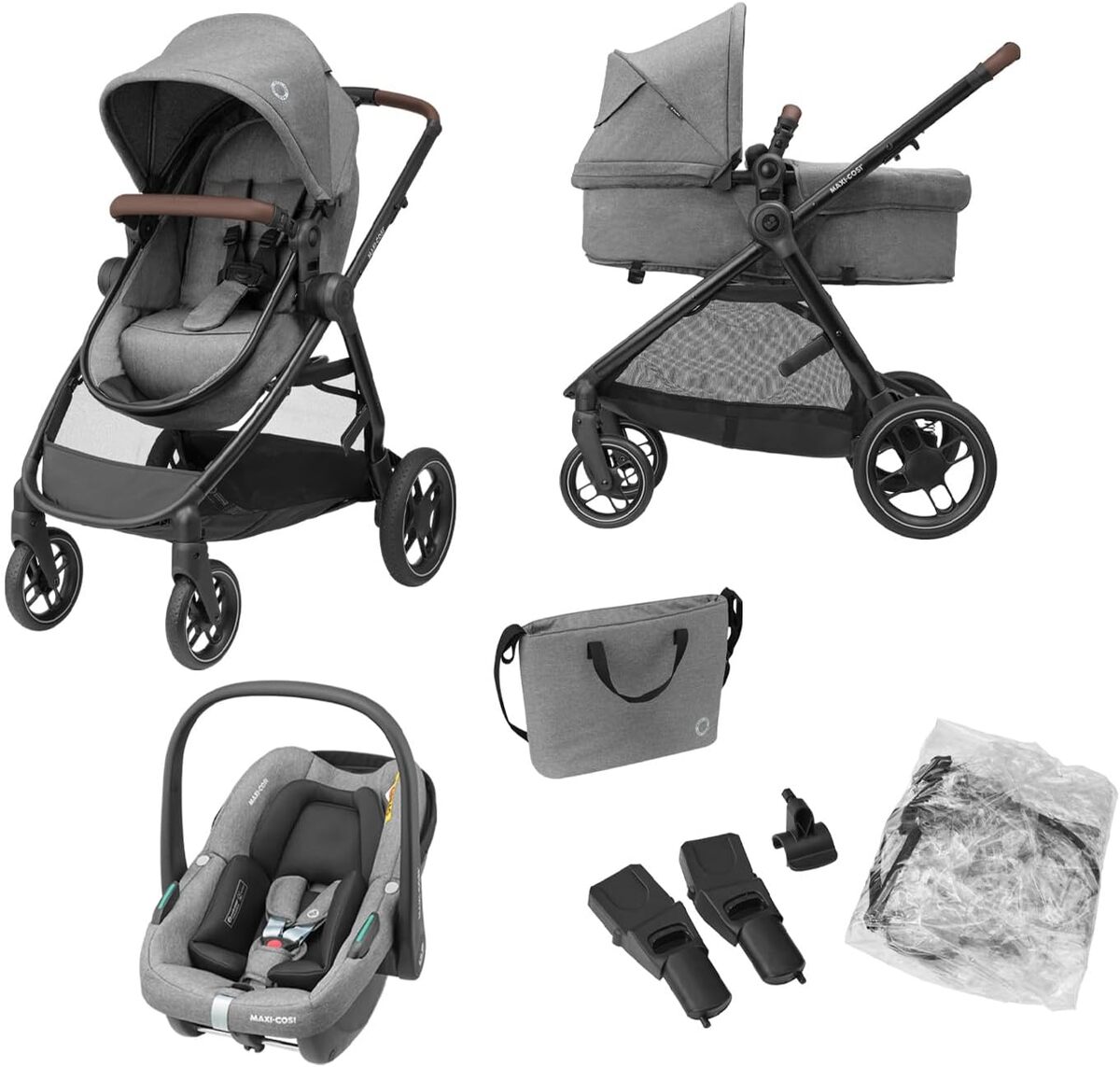 Test : poussette Maxi-Cosi Zelia S Trio complète et pratique