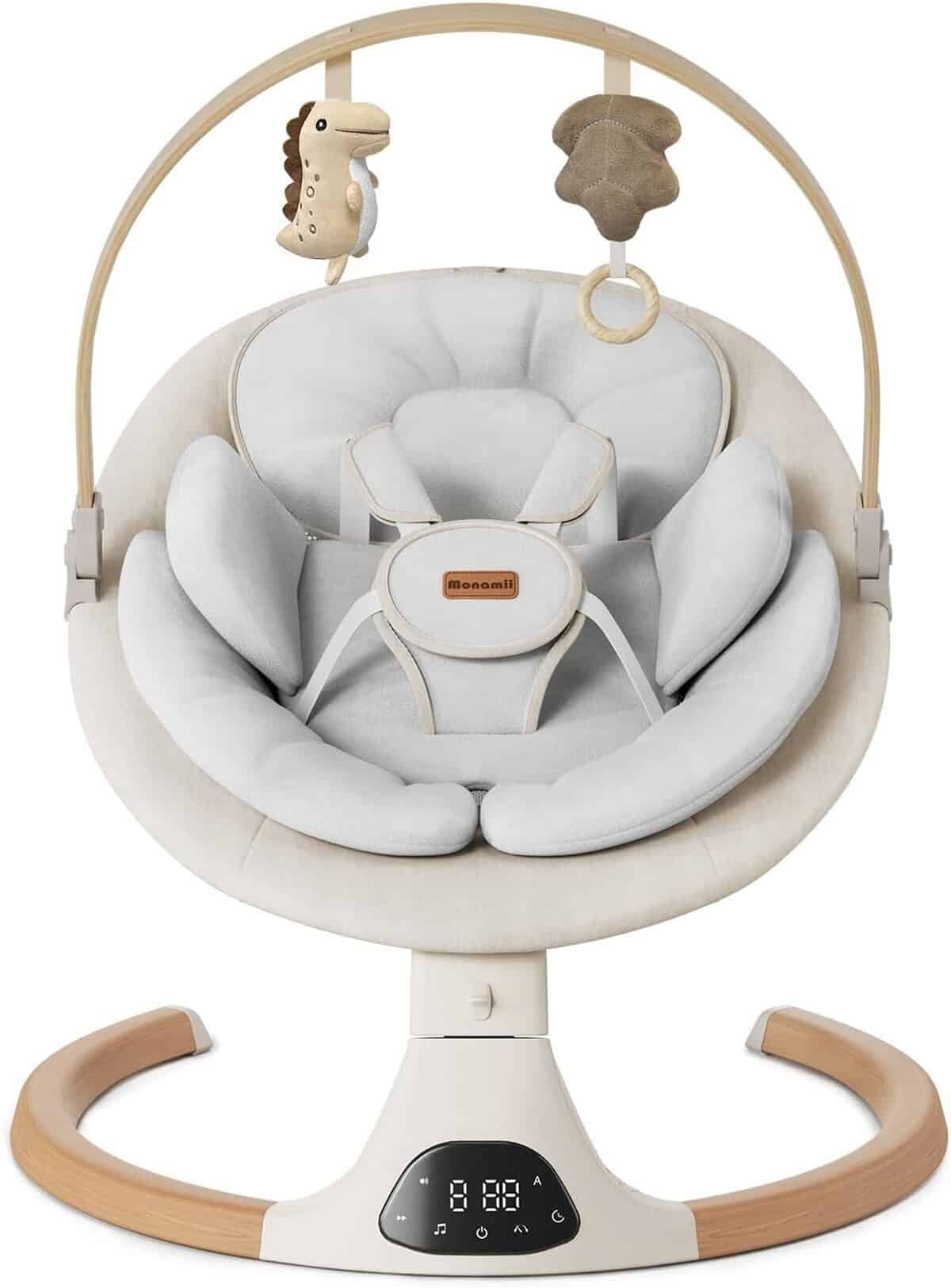 Test : balançoire pour bébé avec haut-parleur Bluetooth 5 points