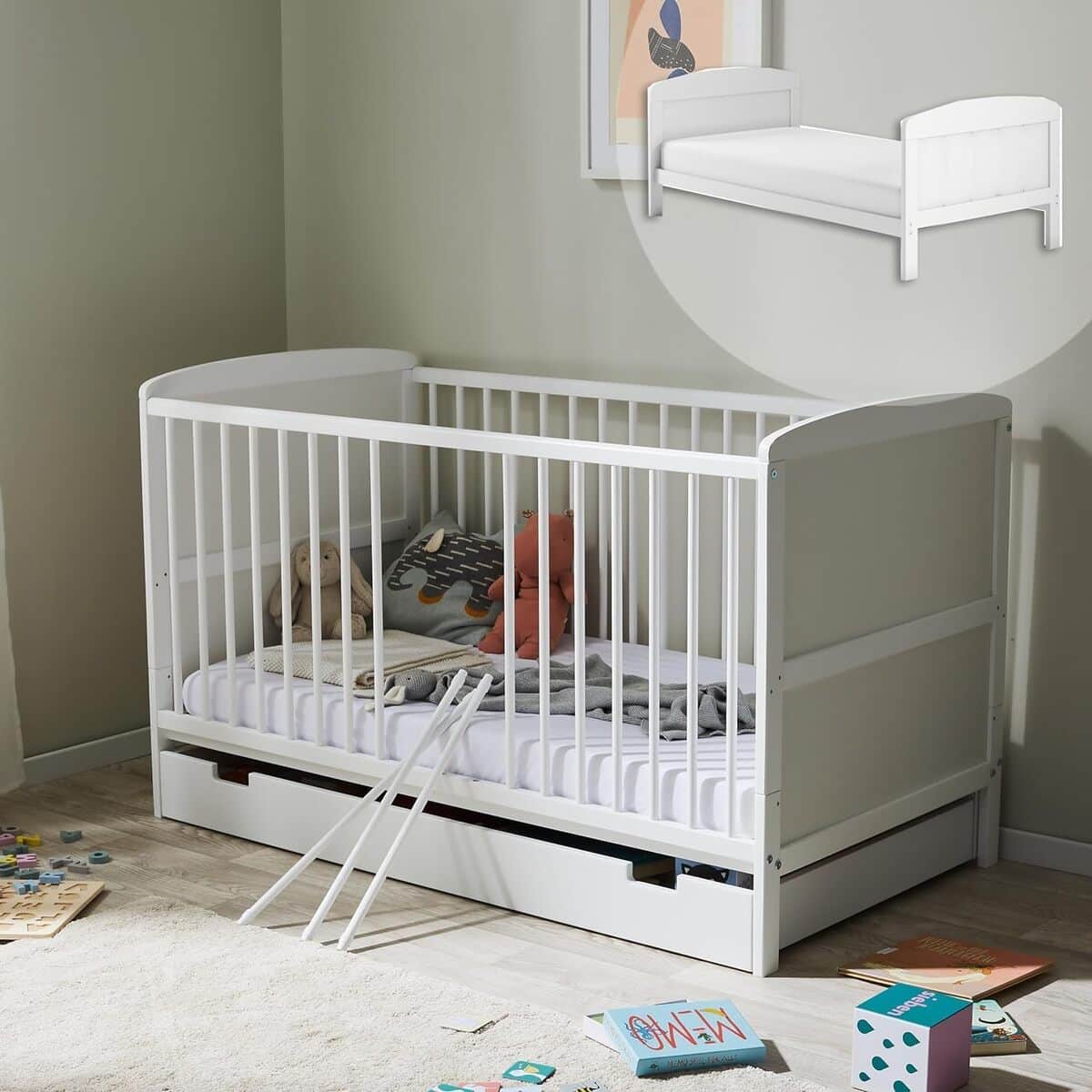 Test du lit bébé Kids Collective : confort et praticité transformables