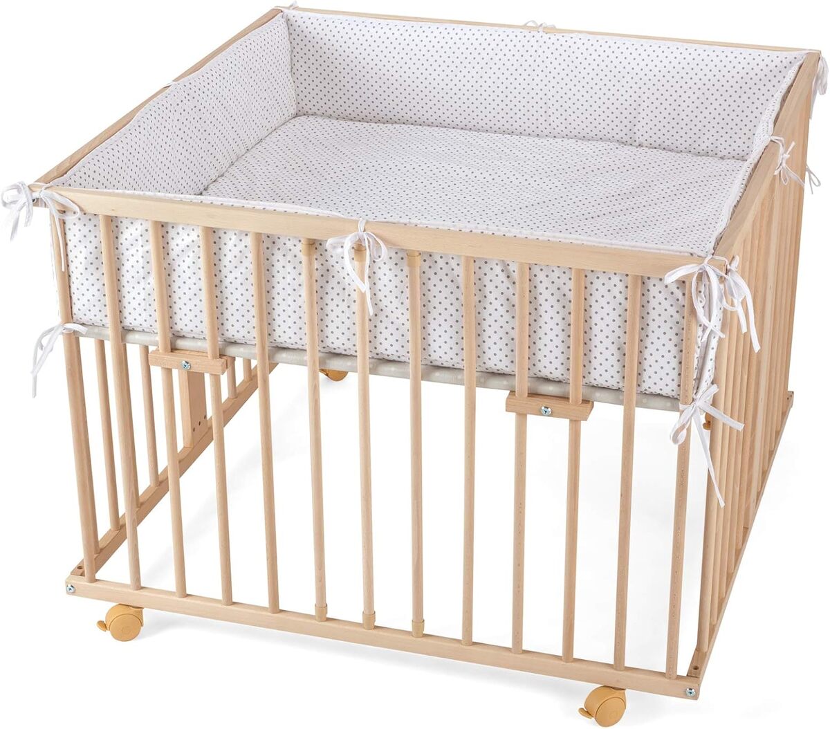 Test : parc pour bébé WALDIN en hêtre massif