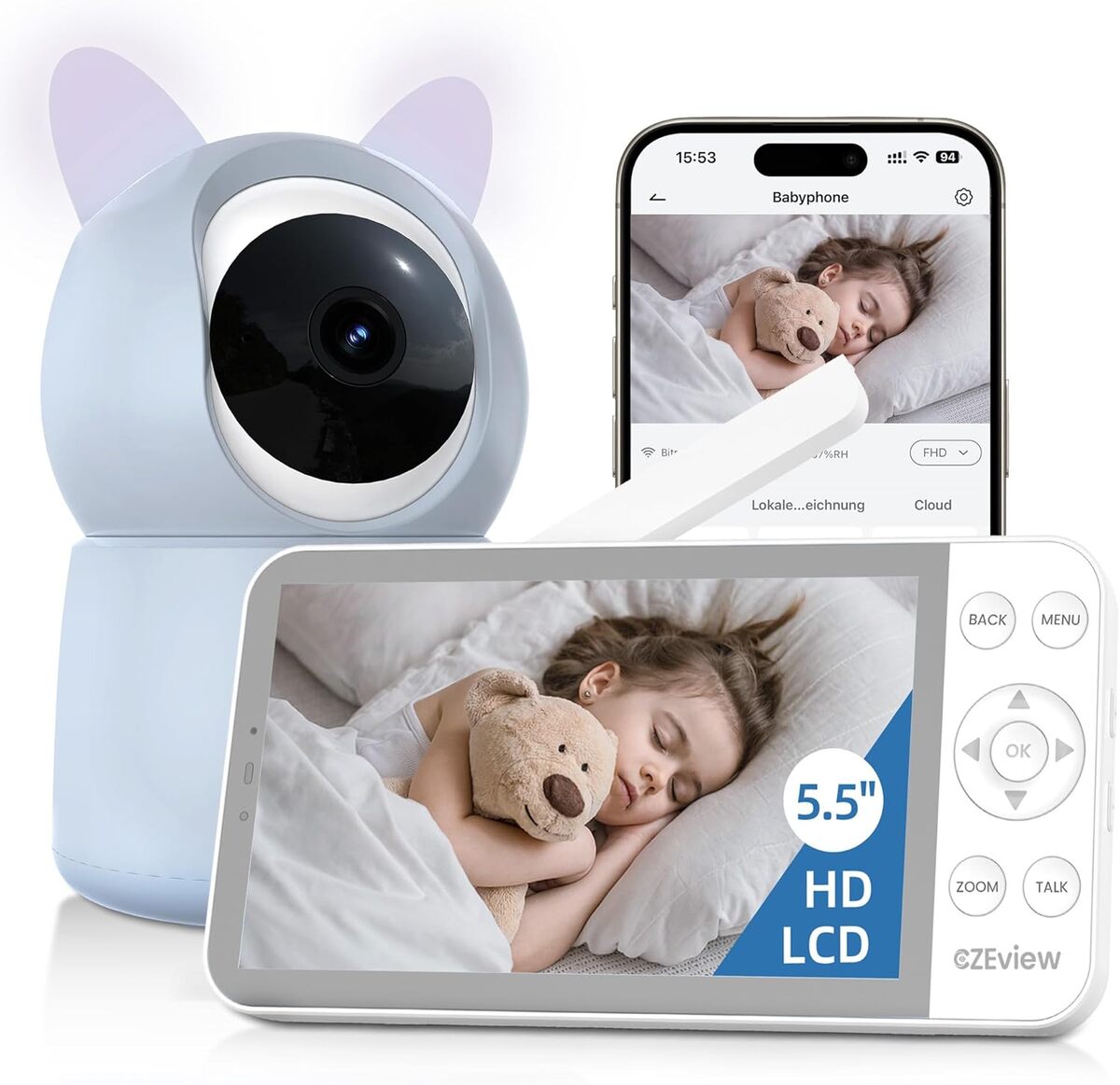 Test : babyphone CZEview BM6, l'assistant parental tout-en-un