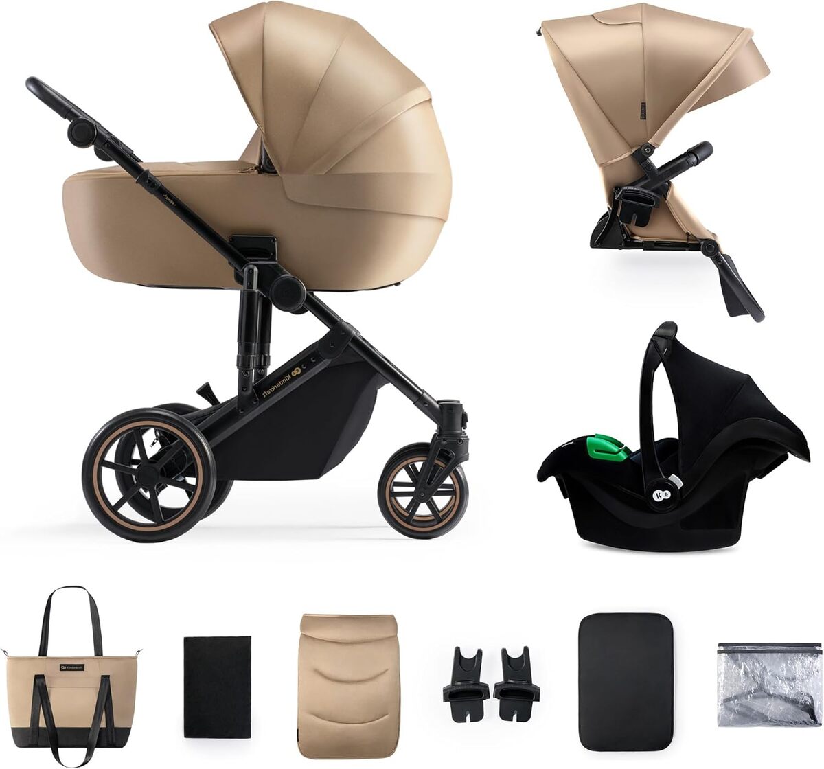 Test de la poussette Kinderkraft PRIME 2 : confort et protection tout-terrain