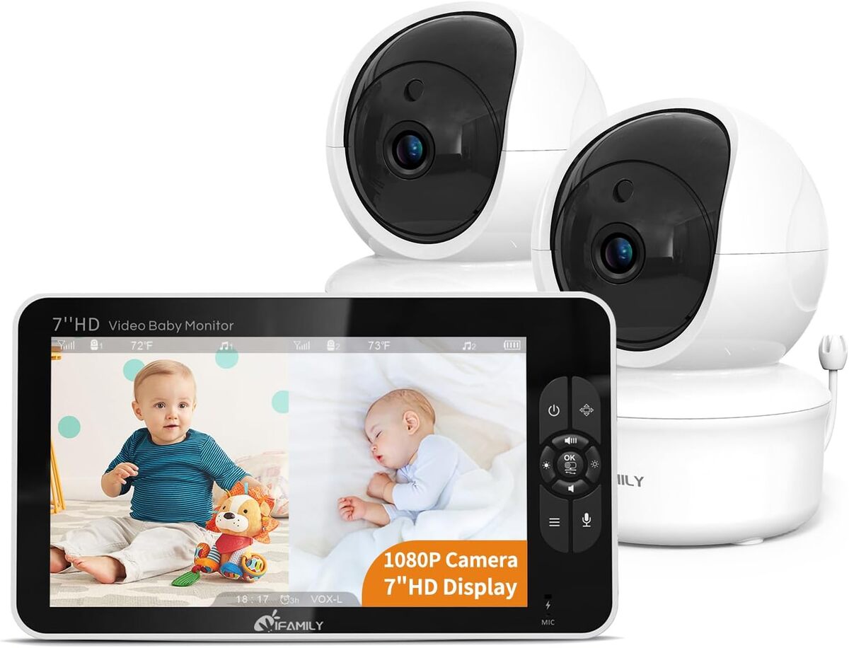 Test du babyphone PASUIDU 3.2 inches moniteur vidéo