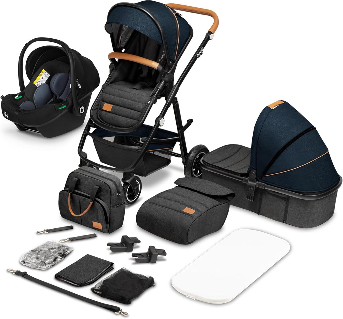 Test poussette 3 en 1 LIONELO Amber : polyvalence au rendez-vous