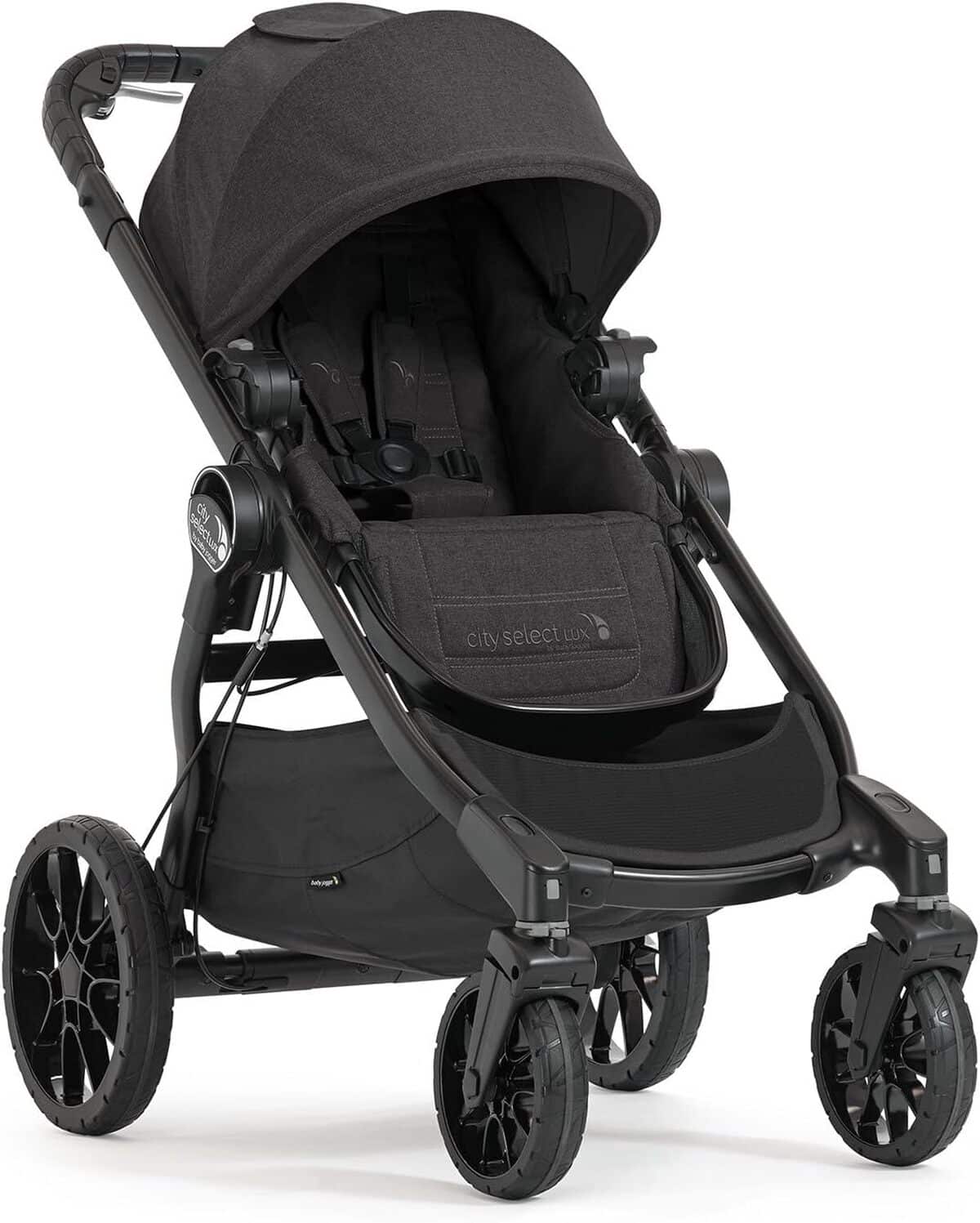 Test : poussette city select lux de Baby Jogger, modèle granit
