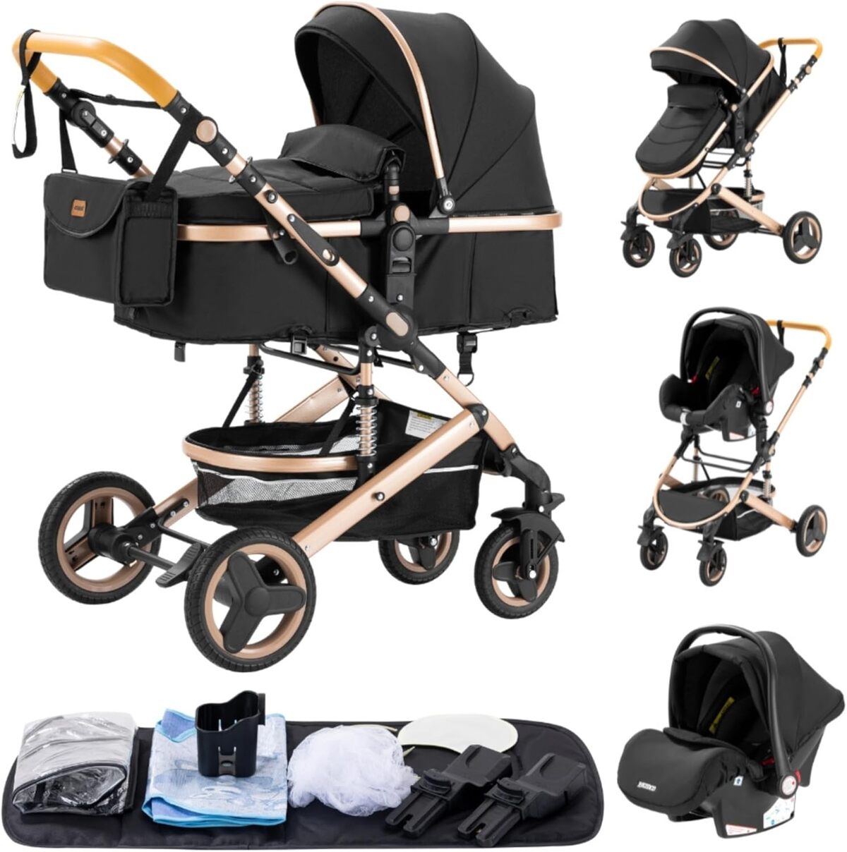 Test YAZOCO : la poussette 3-en-1 tout terrain et compacte, notre avis