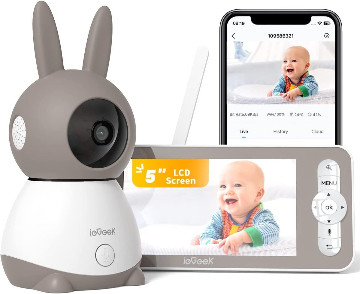 Test du babyphone ieGeek Top 2K : vision nocturne et alertes intelligentes