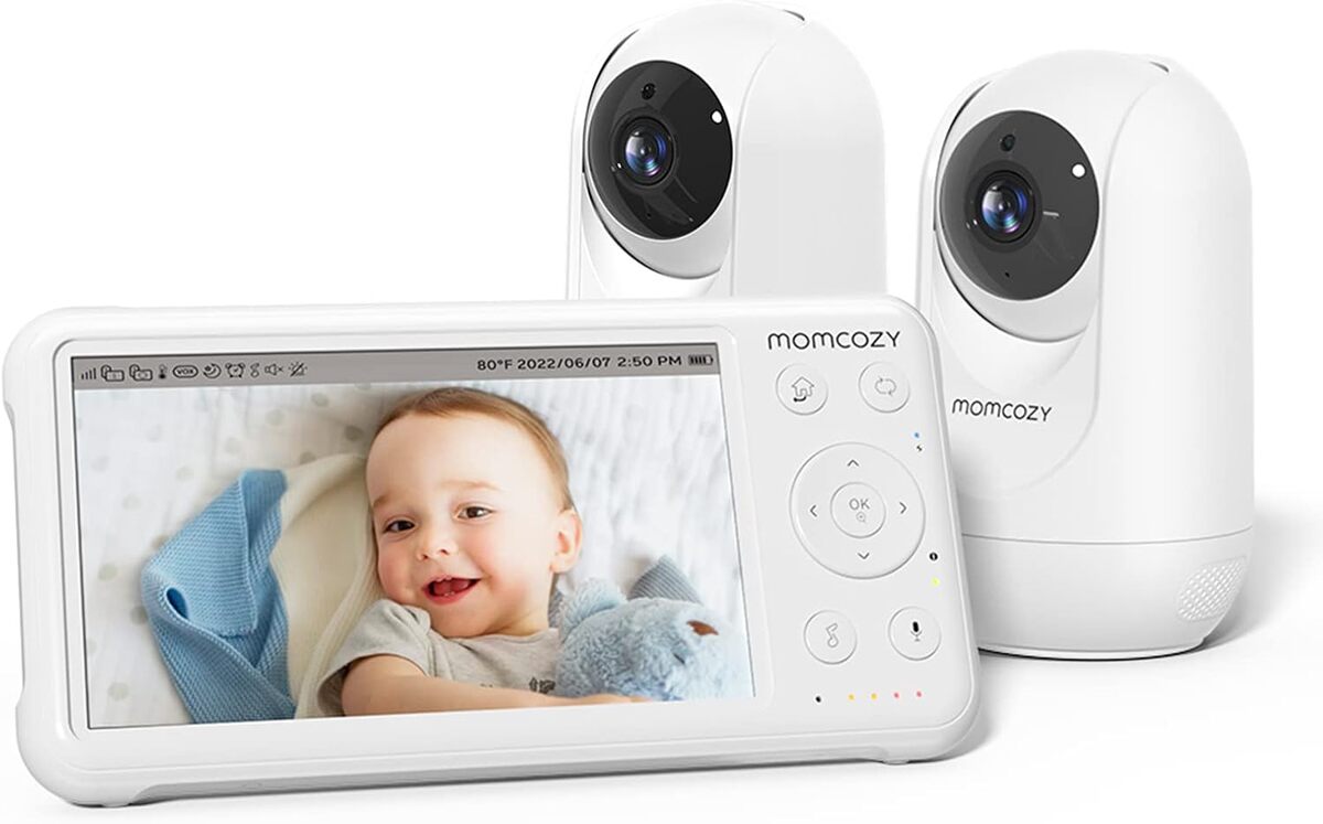 Test du moniteur de bébé Momcozy 1080p à double caméra