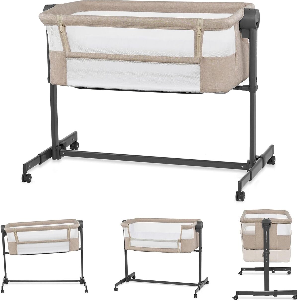 Test du lit bébé cododo KINDERKRAFT Neste UP 2 : confort et praticité