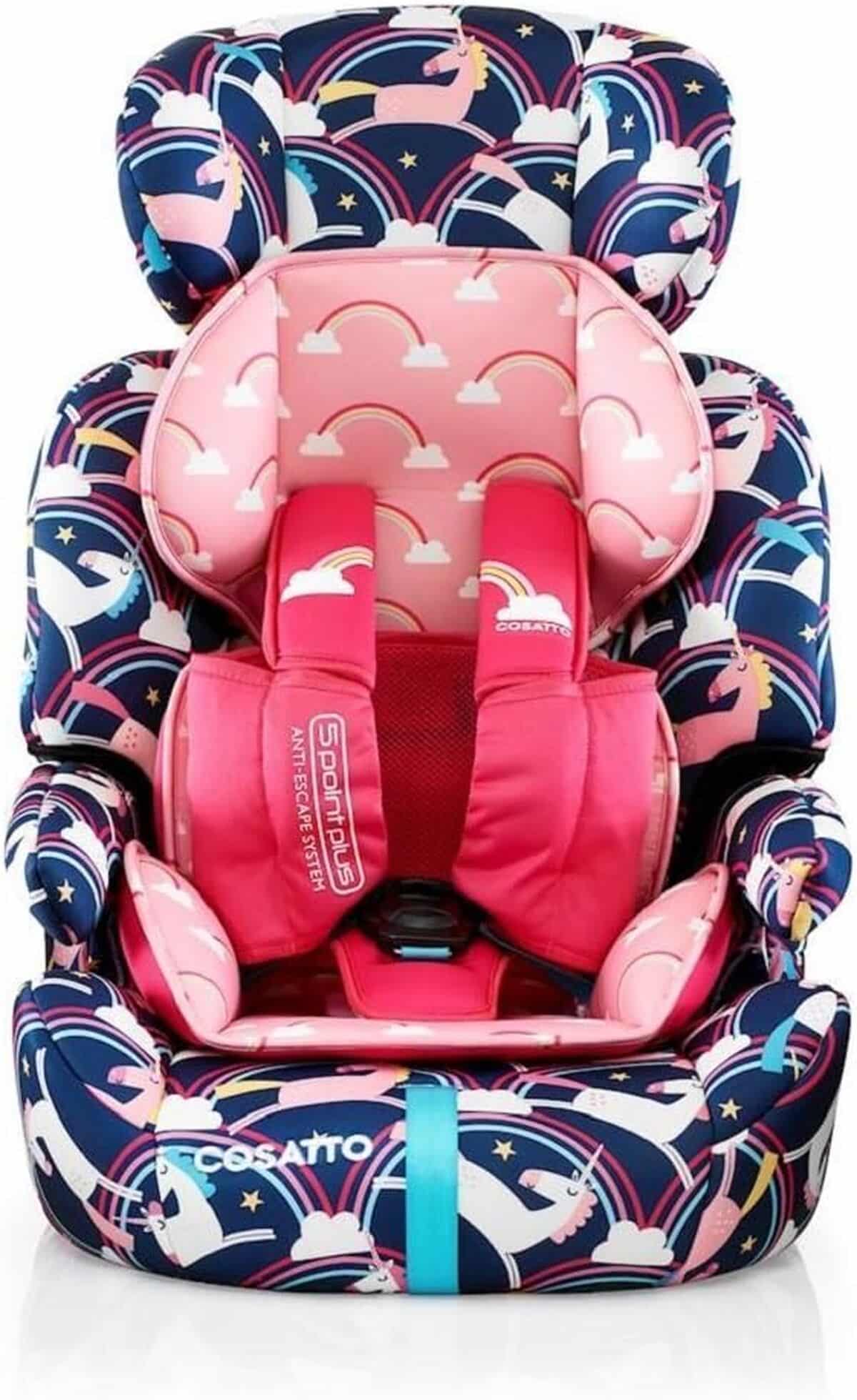 Test du siège auto Cosatto Zoomi - sécurité et style avec Magic Unicorns