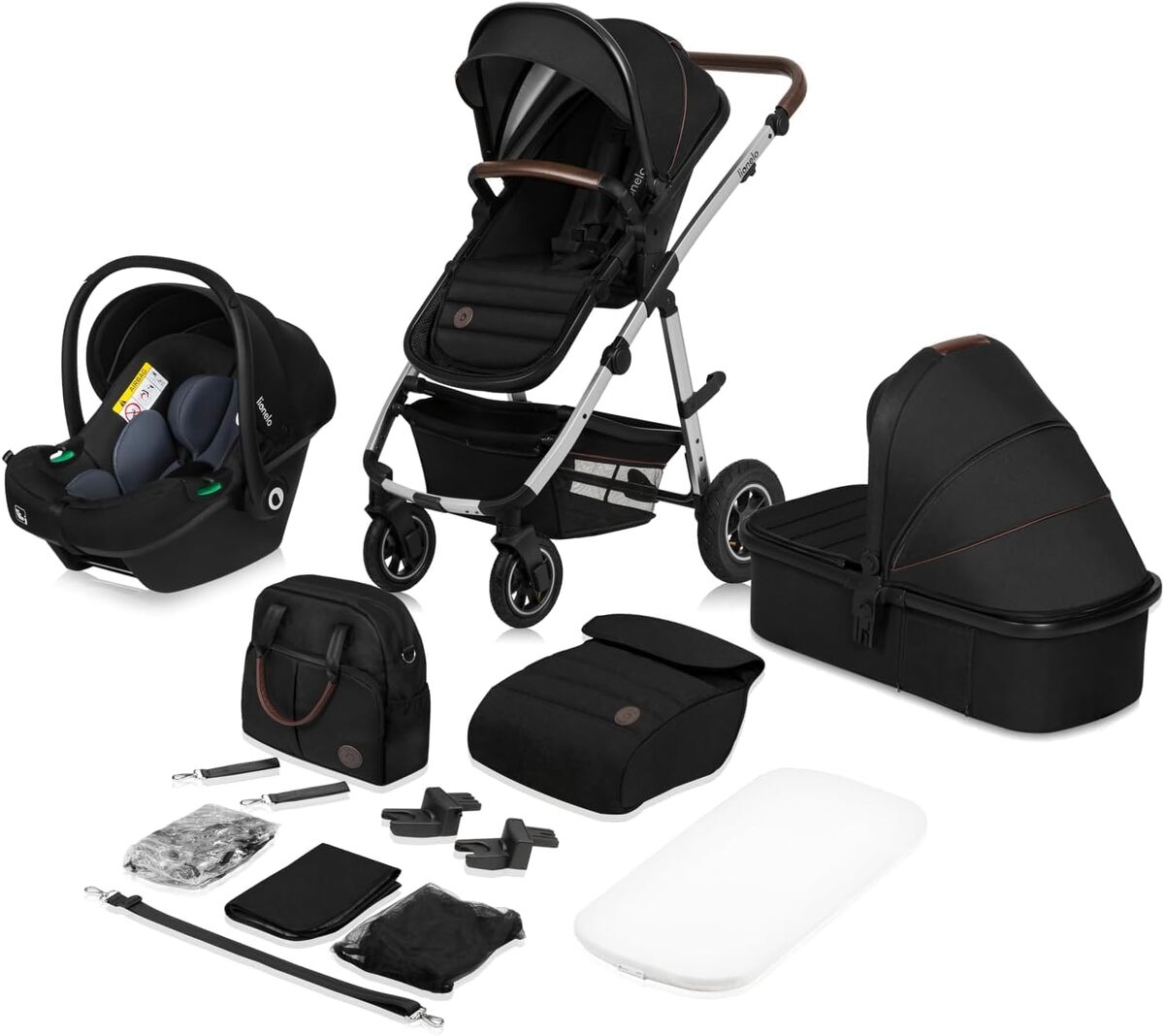 Test Lionelo Amber : poussette 3 en 1 multifonctionnelle