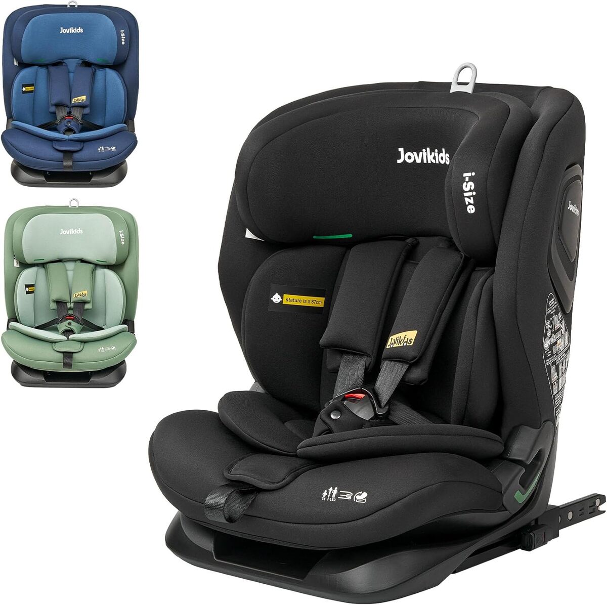 Test du siège auto Jovikids i-Size groupe 1 2 3 : sécurité et confort