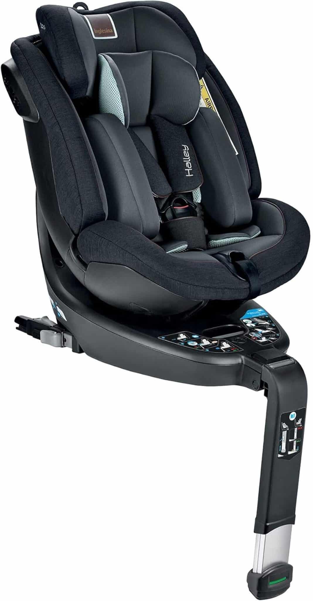 Test du siège auto rotatif Inglesina Halley 360° noir