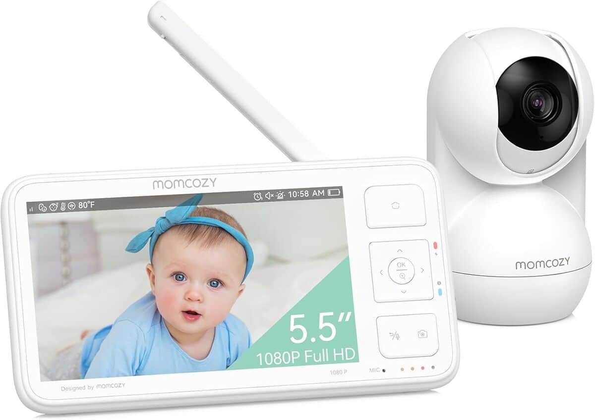 Test Momcozy : moniteur vidéo bébé Full HD 5, 5 pouces