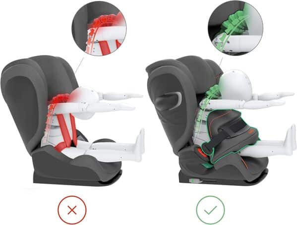 CYBEX Gold Siège Auto Pallas G i-Size, 76 - 150 cm, De 15 Mois à 12 ans Environ (9 à 50 Kg Environ), Lava Grey