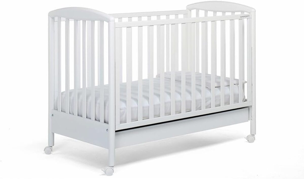 Test du lit à barreaux Foppapedretti Lucy blanc