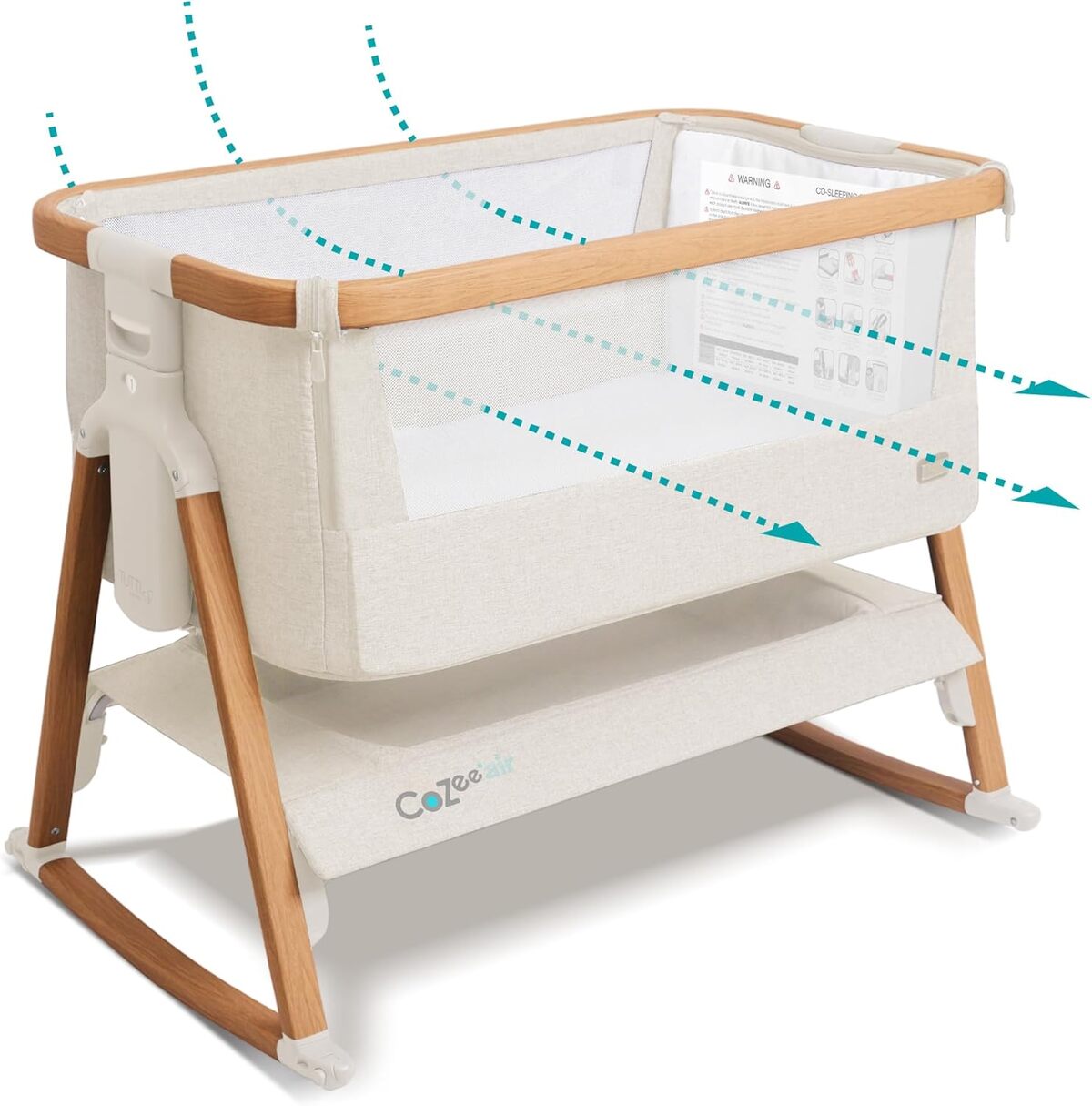 Test du lit bébé Tutti Bambini CoZee Air : confort et praticité garantis