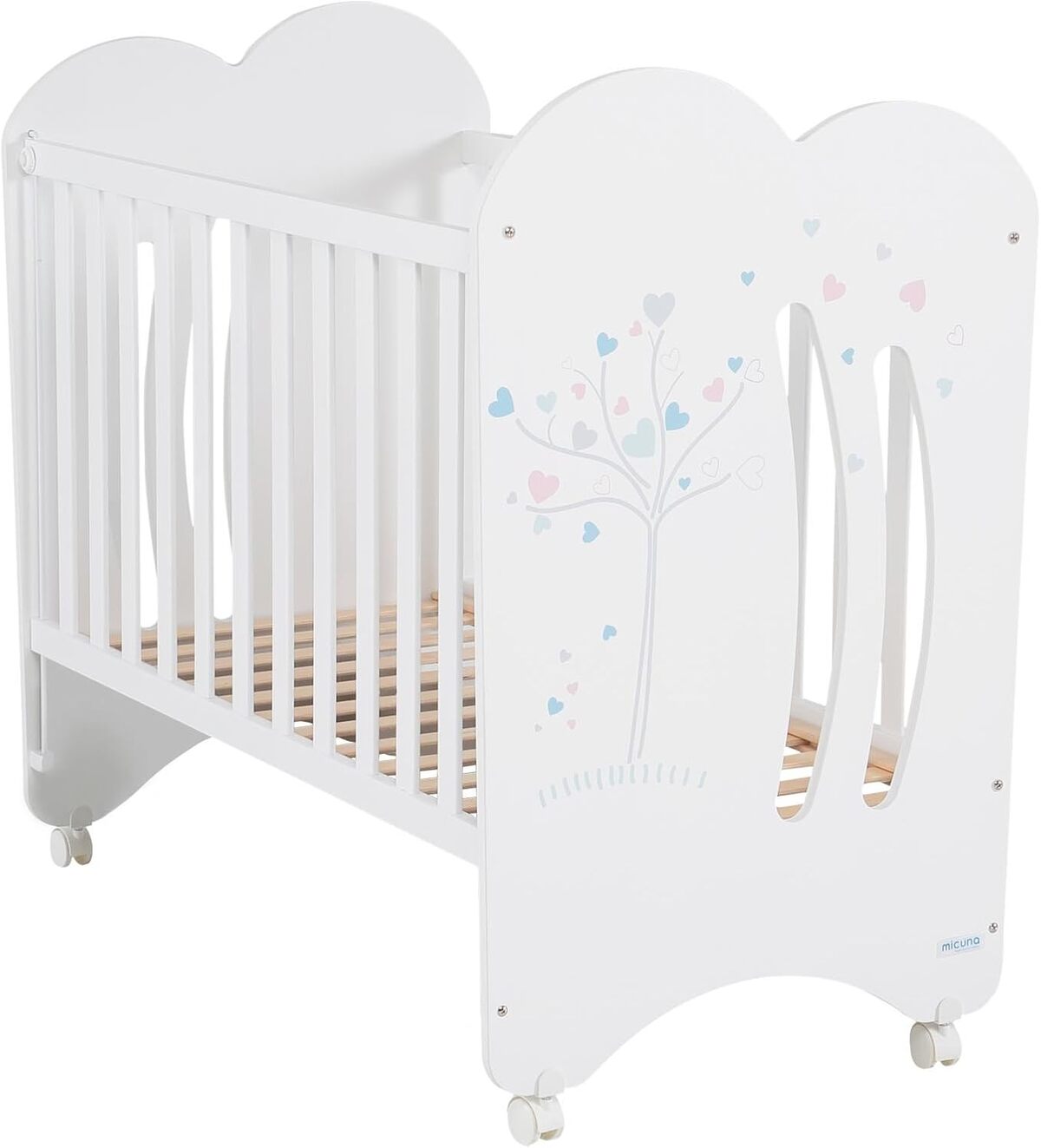 Test du lit Micuna Aura 120 x 60 cm blanc