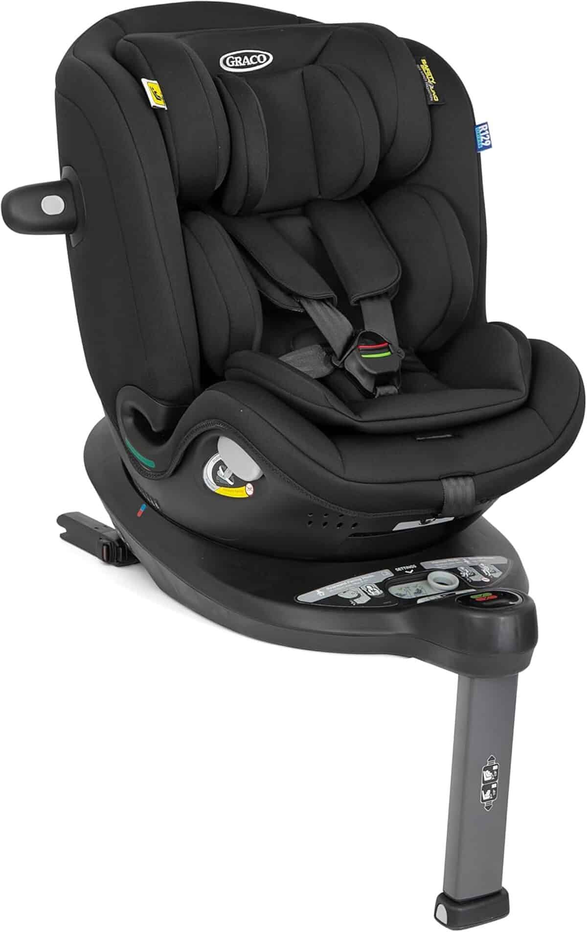 Test : graco Turn2Me Grow i-Size R129, siège auto rotatif 3-en-1 ISOFIX
