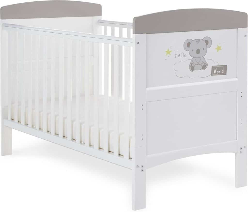 Test : lit pour bébé Obaby Grace Inspire Hello World Koala gris
