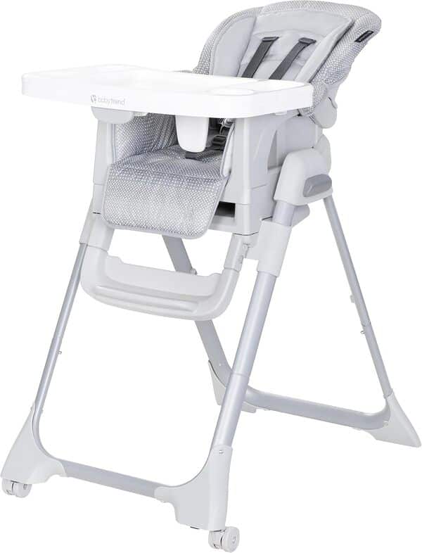 Baby Trend Everlast Chaise haute 7 en 1 Gris anthracite