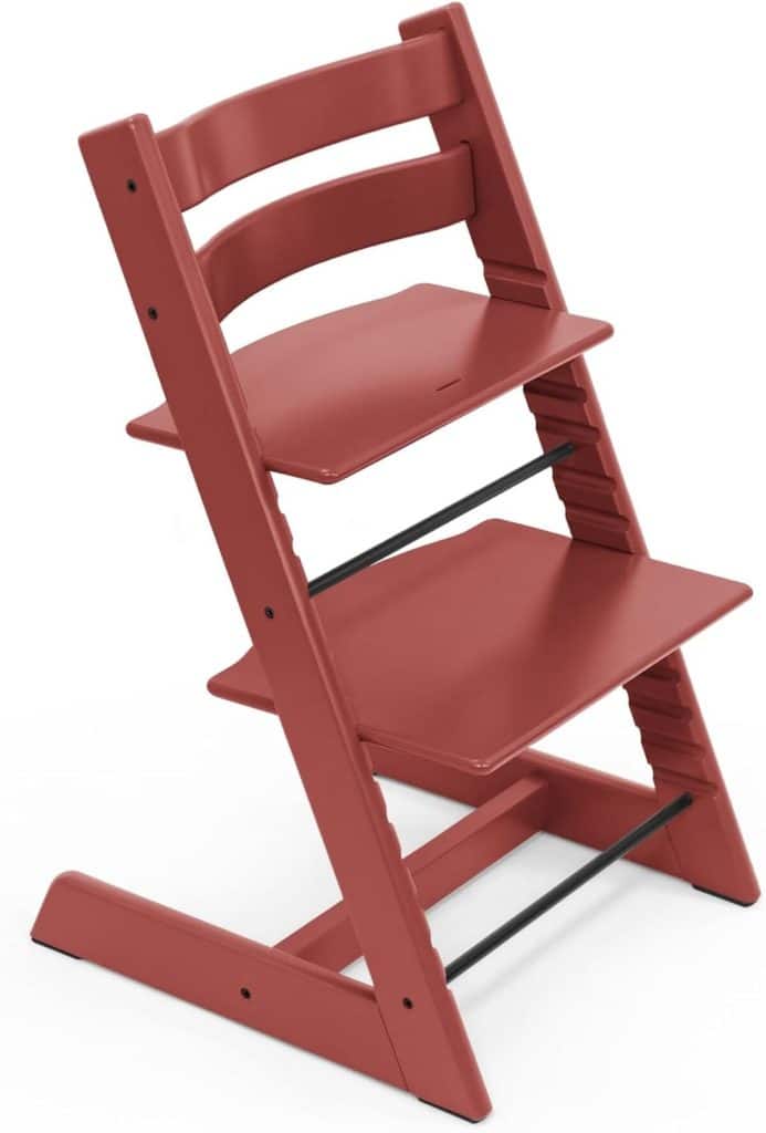 Test chaise évolutive Tripp Trapp Stokke rouge