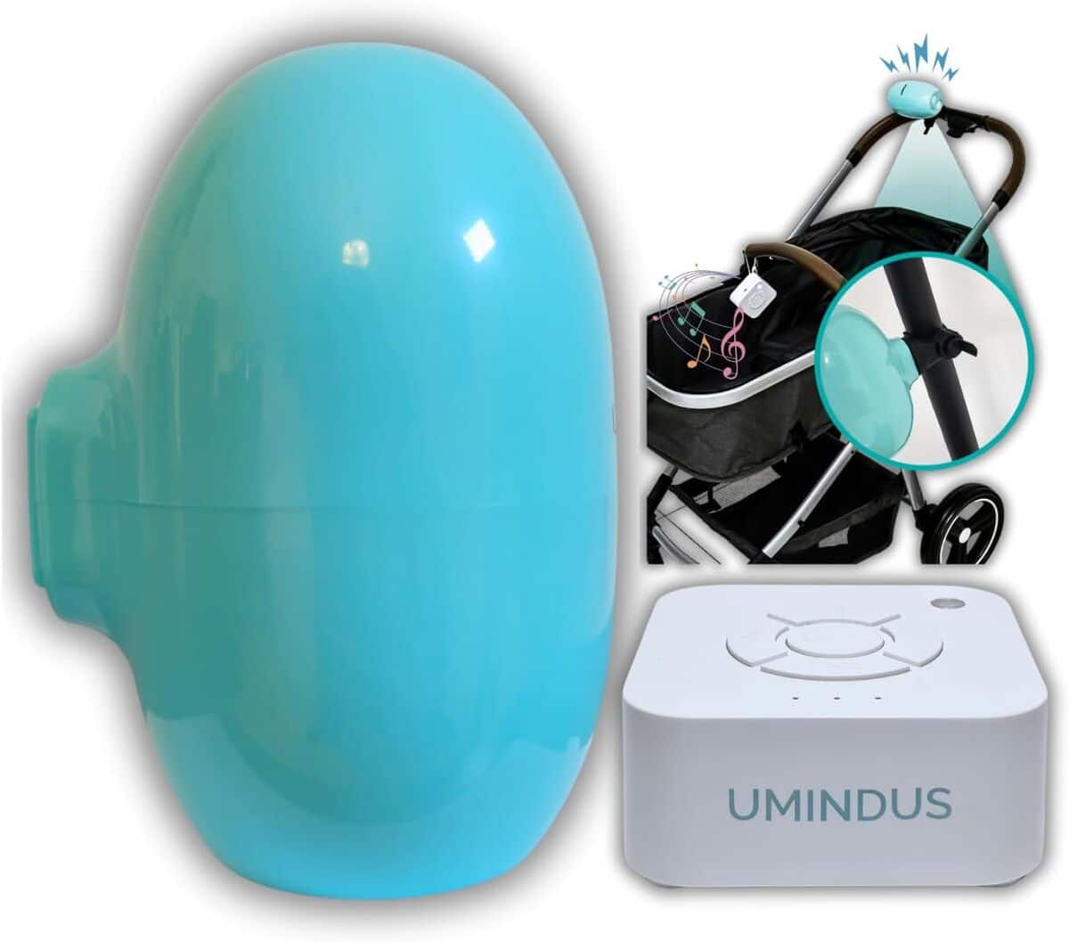 Test du transat UMINDUS SensaRocker : machine à sons pour bébé