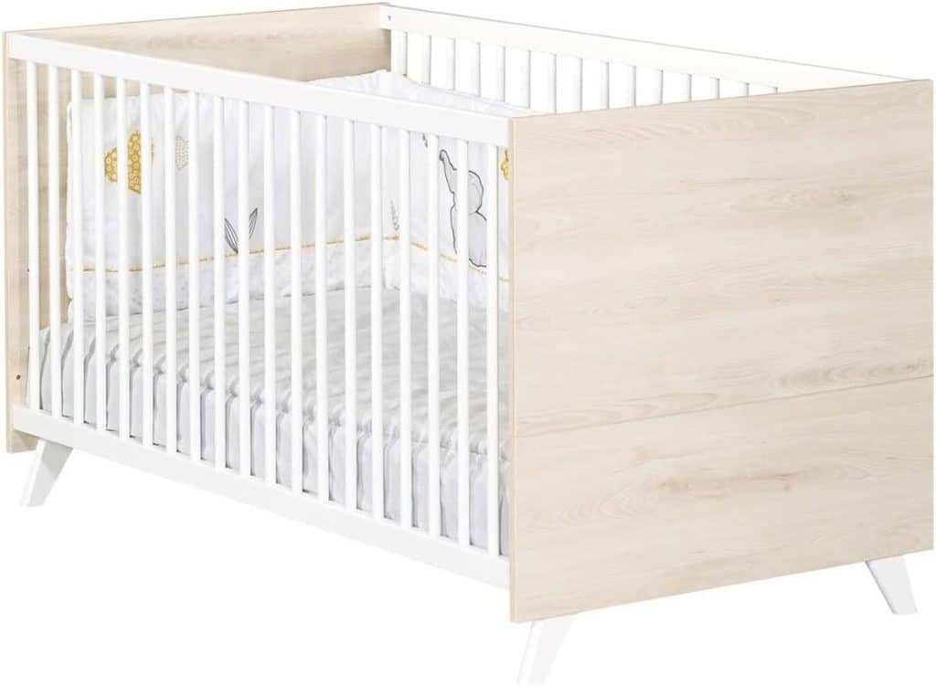Test : lit bébé évolutif Babyprice Scandi Naturel 70x140 cm
