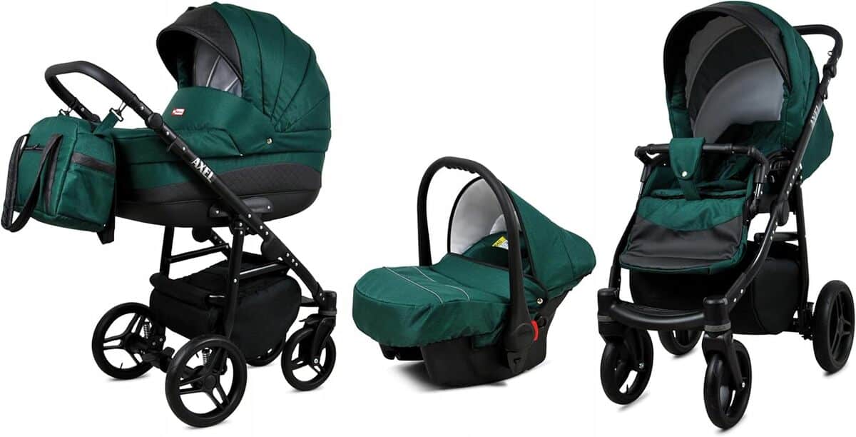 Test : poussette combinée 3 en 1 BabyLux Axel