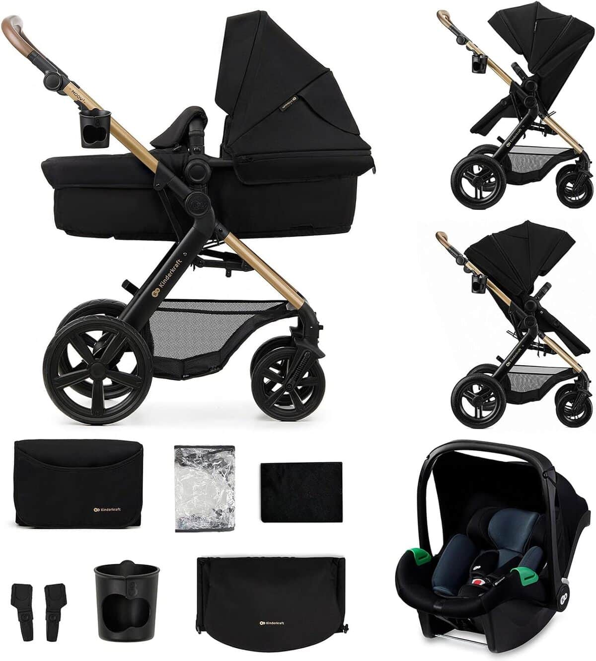 Test poussette Kinderkraft MOOV XL : 3 en 1 pratique et convertible