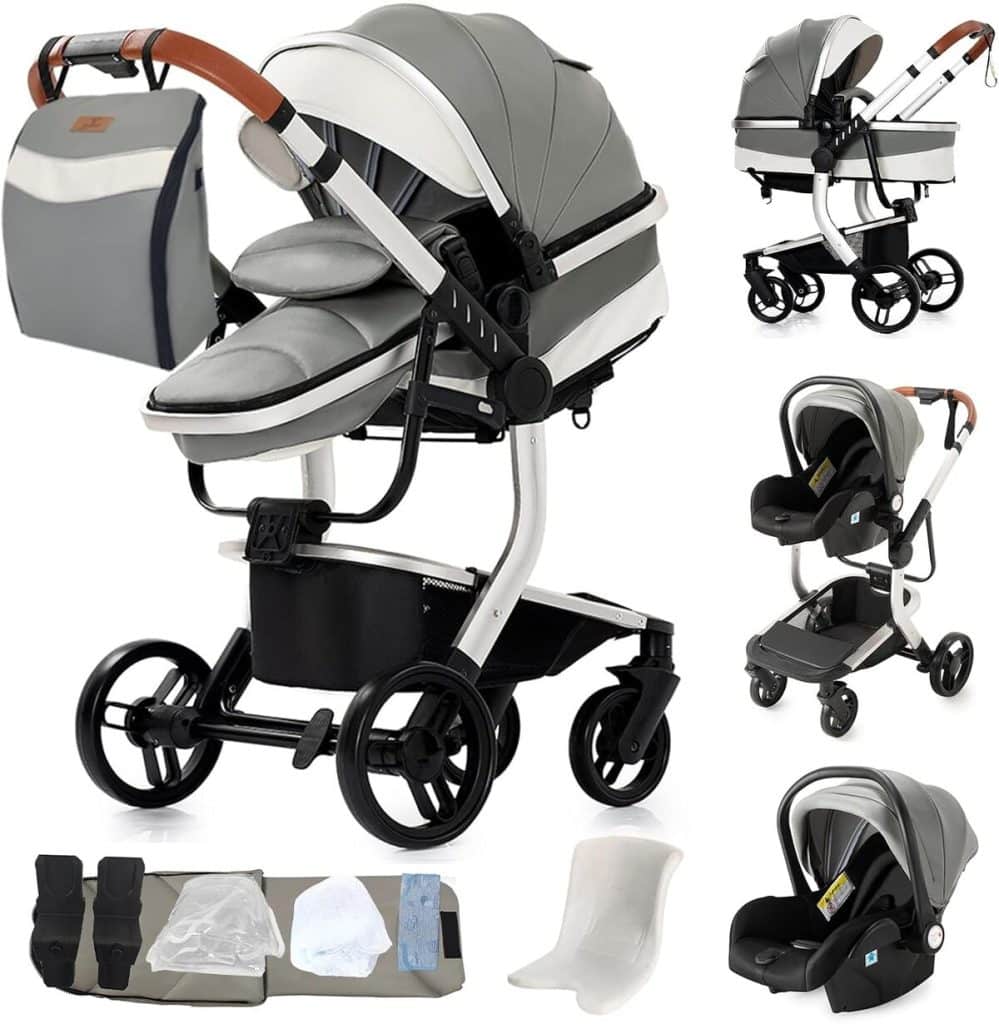 Test : poussette MoLi B518 Grey 3 en 1