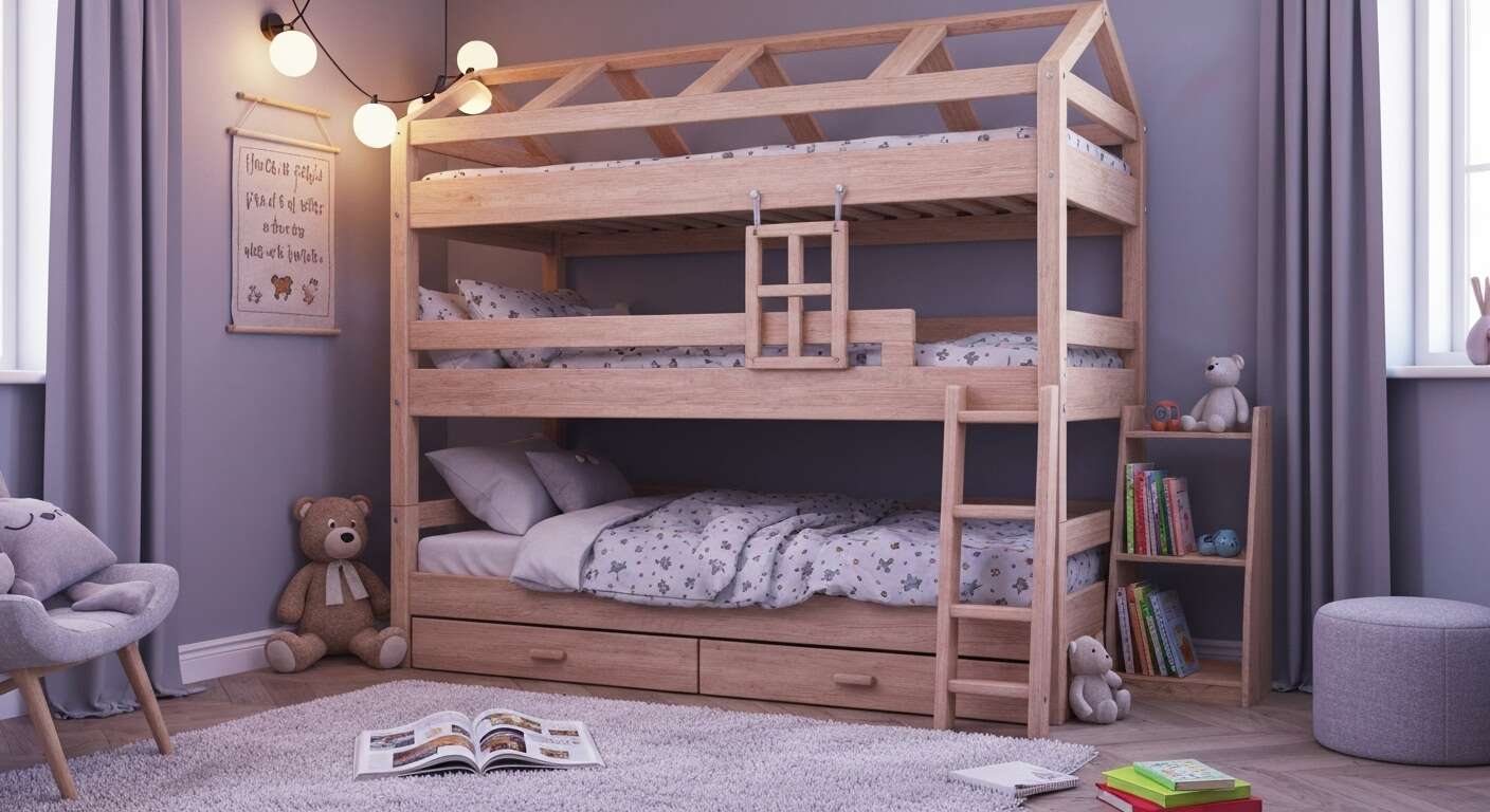 Aménager un espace de rêve : les avantages des lits cabanes pour enfants