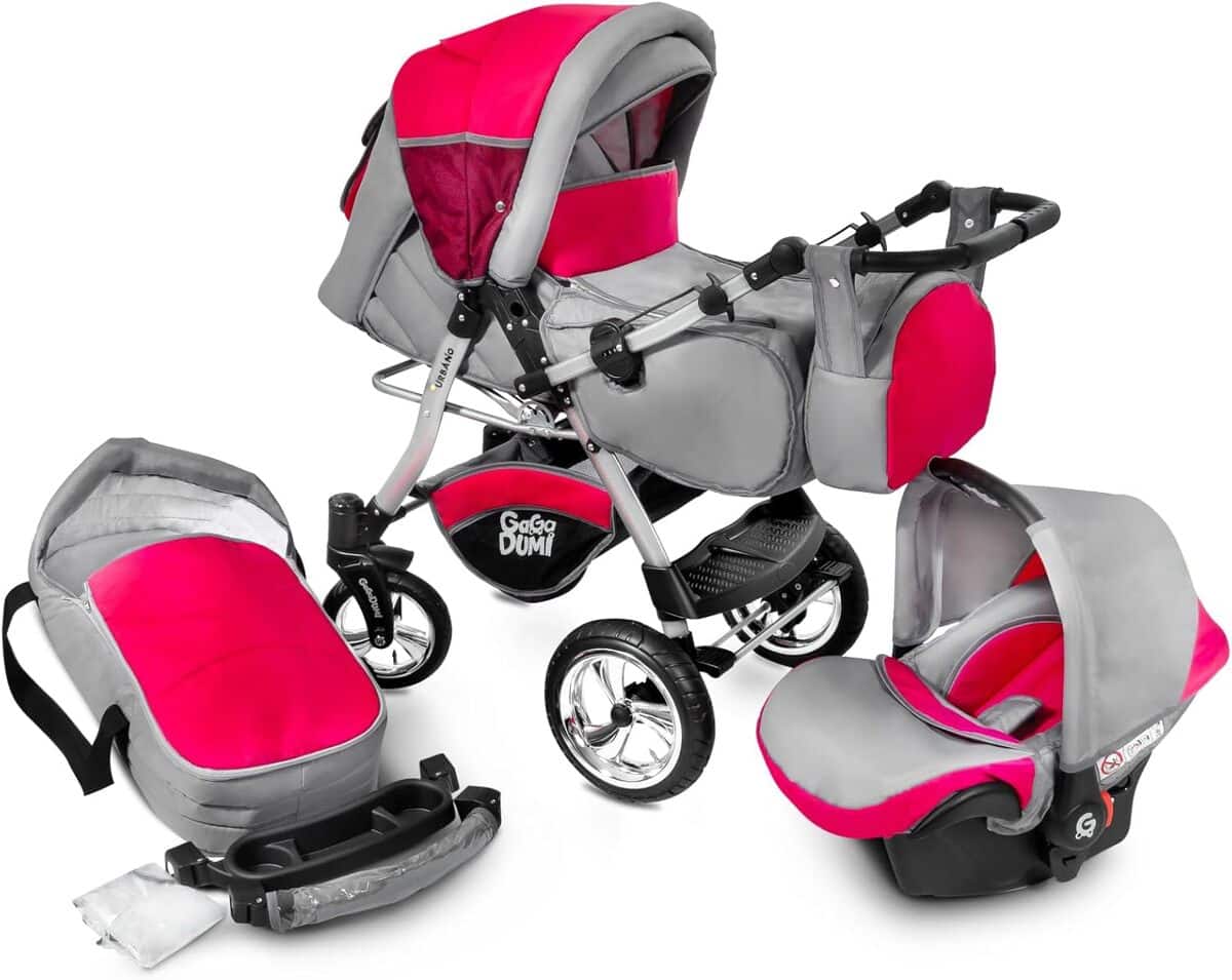 Test : gaGaDumi Urbano poussette 3 en 1 - praticité et confort