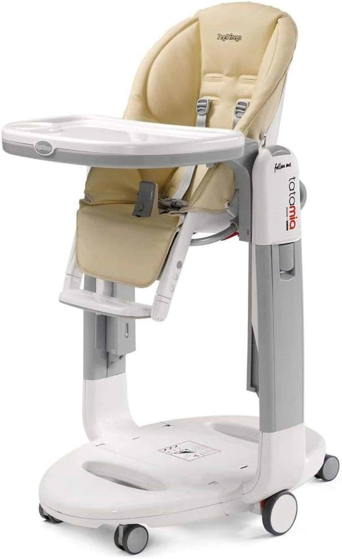 Test : peg Perego Tatamia Follow Me, chaise haute multifonction ultra compacte