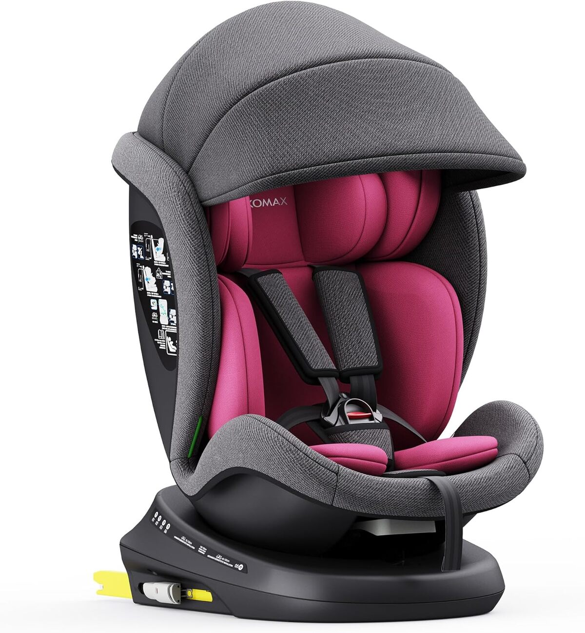 Test : xOMAX 946i siège enfant rotatif à 360° avec ISOFIX